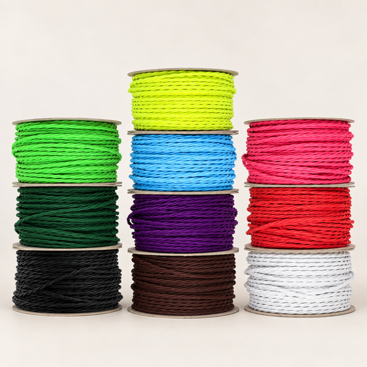 Fabric Twisted 3 Core Cable 3 x 0.75