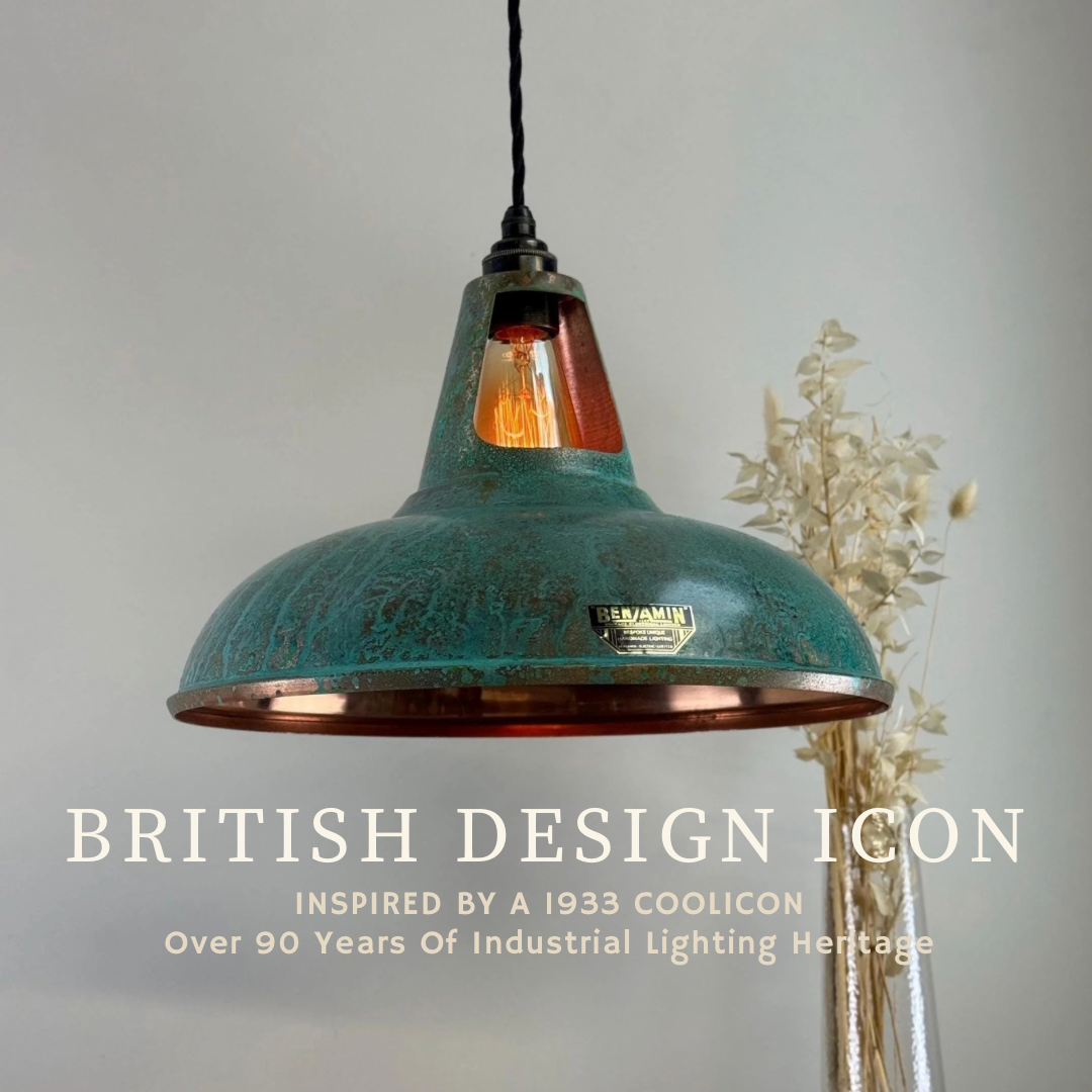 Copper Verdigris Coolicon Lampshade