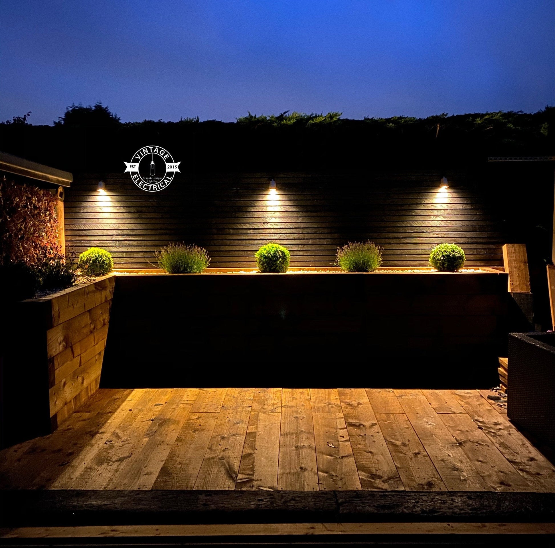 Holt ~ Solid Raw Brass Mast Down Wall Light Outdoor & Bathroom LED Solid Brass | 5 Inch