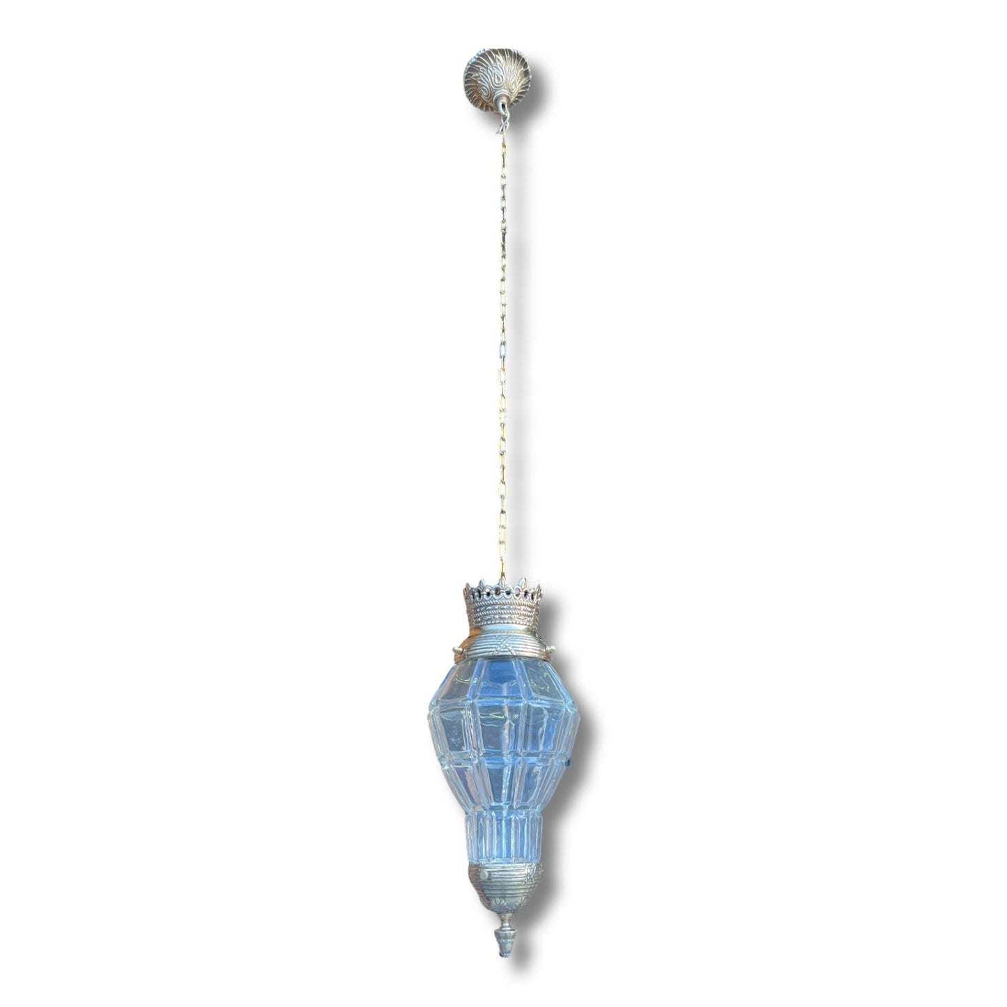 French Louis XIV “Versailles” Style Hanging Lantern Hall Lamp