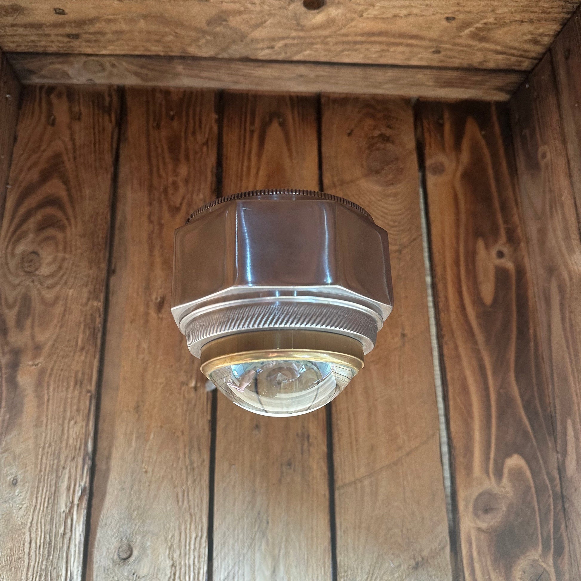 Maxlume ~ London Table Tripod Clock Polished Nickel Solid Brass Ship Nautical Vintage Industrial Decor