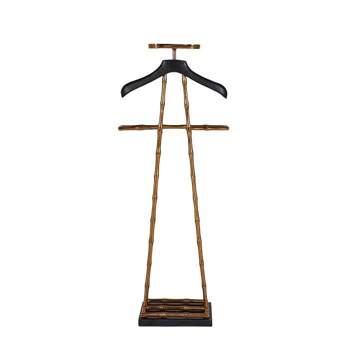 Luxury Dressboy ~ Brass / Black Clothes Rack Coat Rack Suit Stand