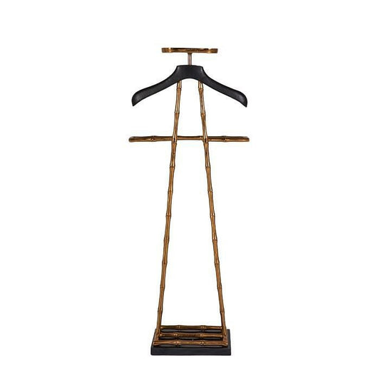 Luxury Dressboy ~ Brass / Black Clothes Rack Coat Rack Suit Stand