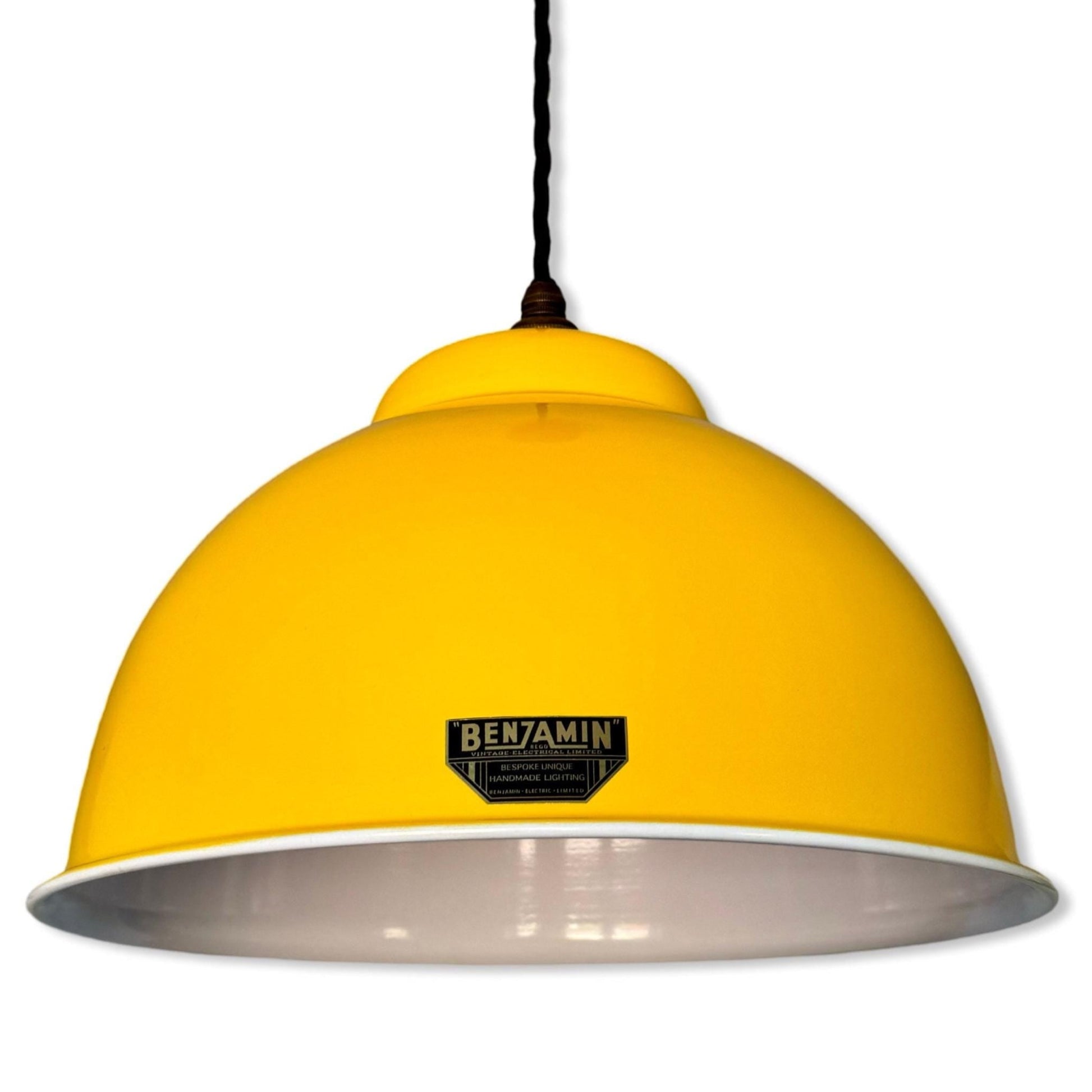 Yellow Pendant Light