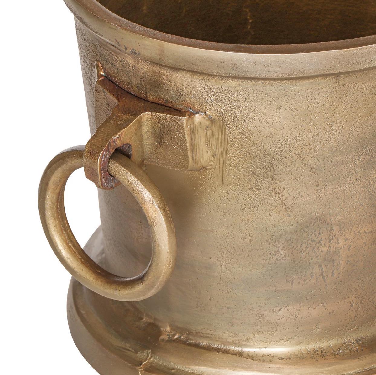 Dom Perignon **Pre Order** Antique Brass Great Gatsby ~ Solid Cast Engraved Champagne Ice Bucket | Wine Cooler