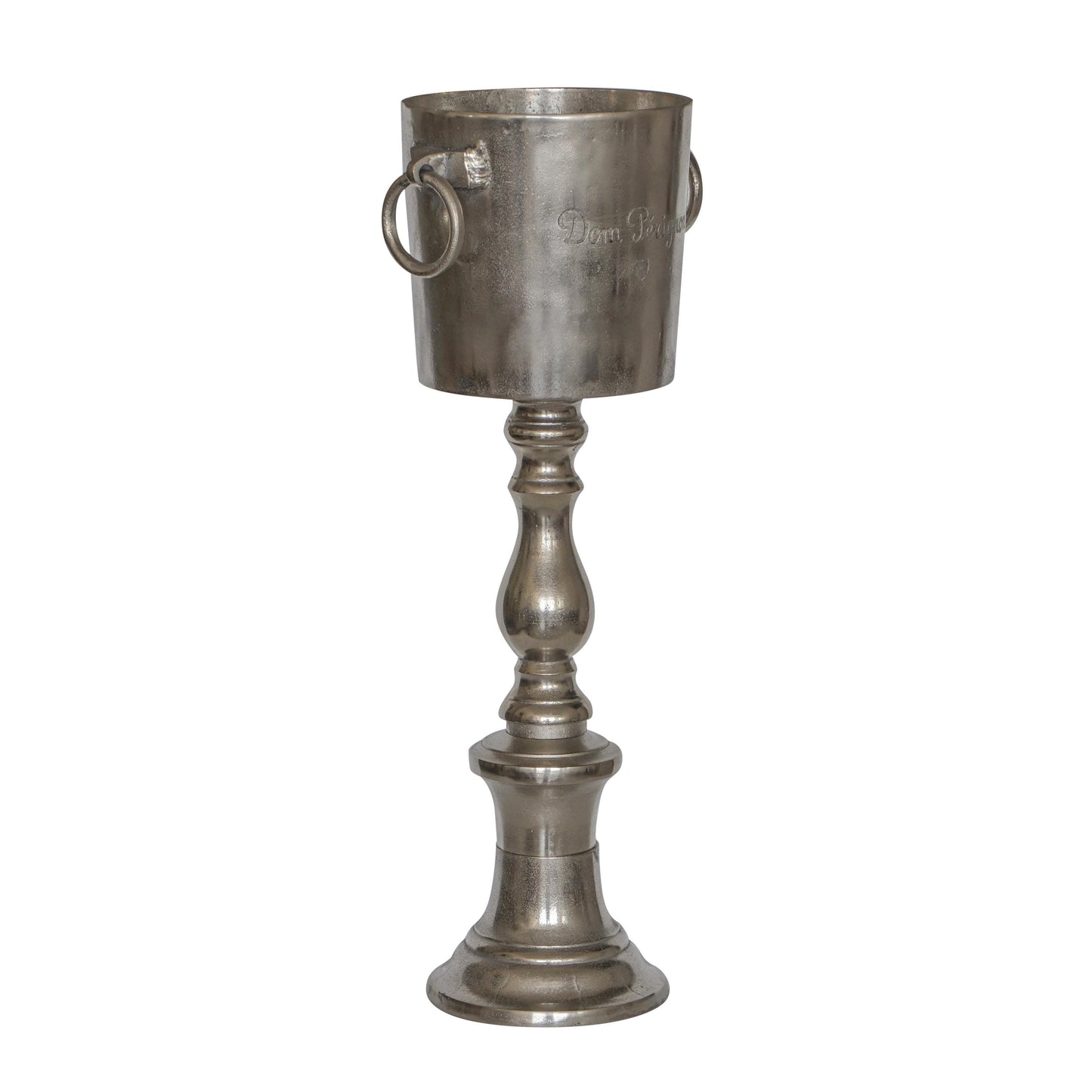 Dom Perignon **Pre Order** ~ Solid Cast Engraved Champagne Large Standing Ice Bucket | Wine Cooler Bath