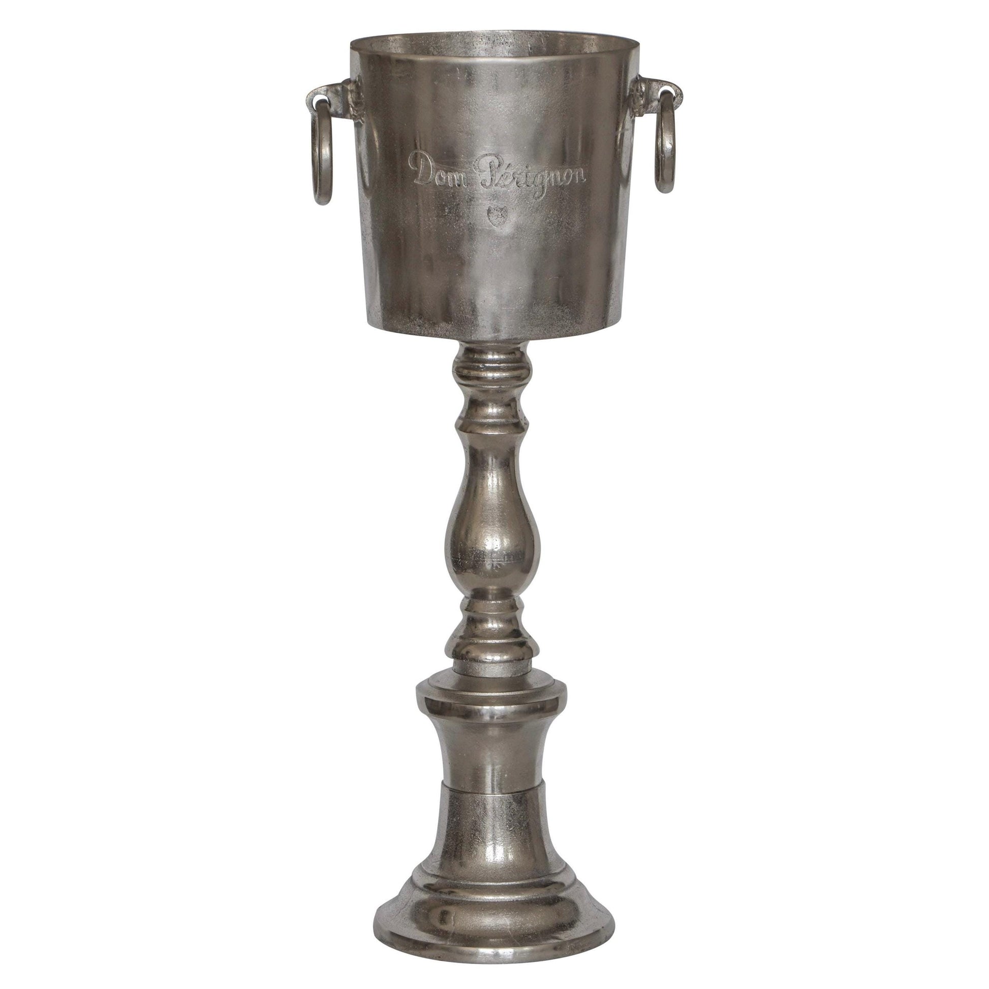 Dom Perignon **Pre Order** ~ Solid Cast Engraved Champagne Large Standing Ice Bucket | Wine Cooler Bath