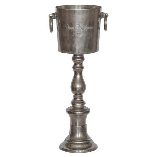 Dom Perignon **Pre Order** ~ Solid Cast Engraved Champagne Large Standing Ice Bucket | Wine Cooler Bath
