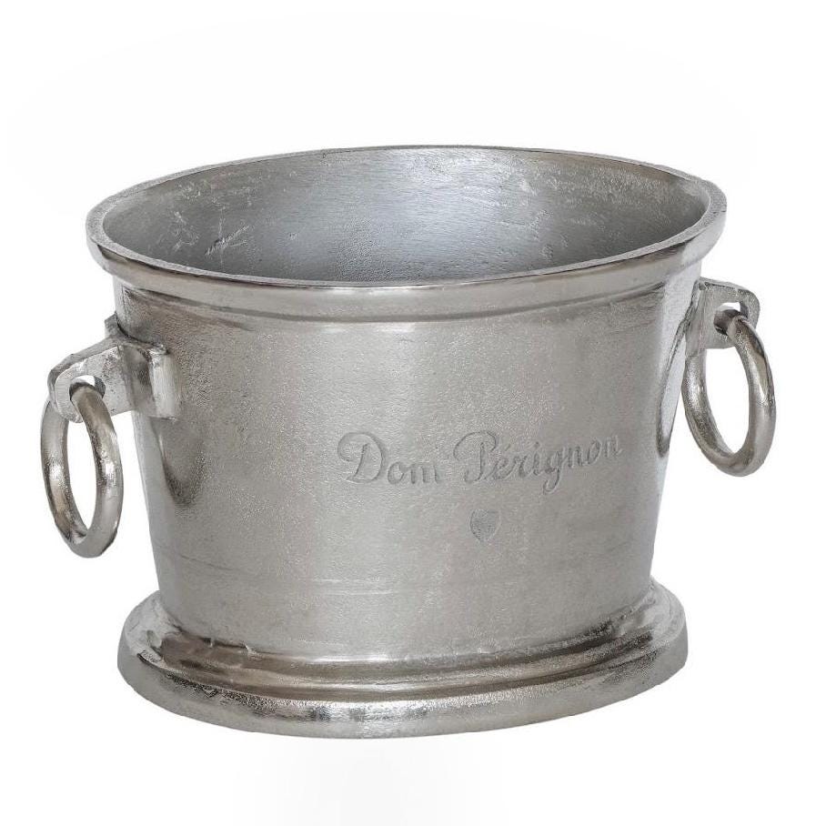 Dom Perignon **Pre Order** Great Gatsby ~ Solid Cast Engraved Champagne Large Ice Bucket | Wine Cooler Bath