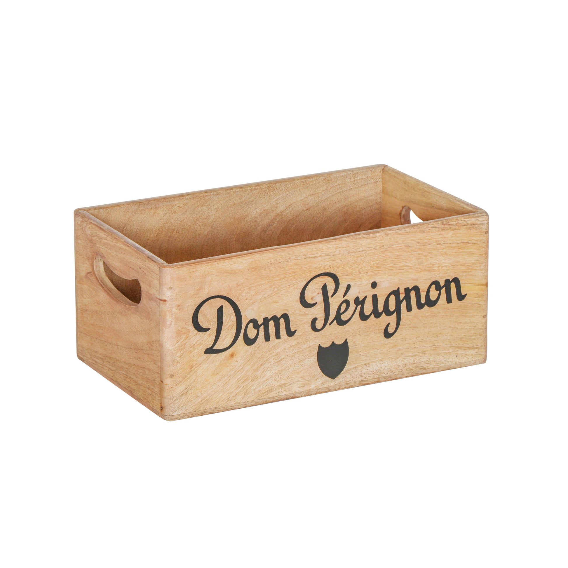 Dom Perignon Storage Wooden Champagne Crates Natural Finish
