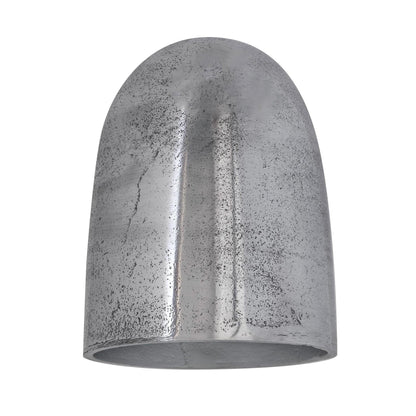 Hopton ~ Pewter Mast Down Light Solid Cast Wall Sconce
