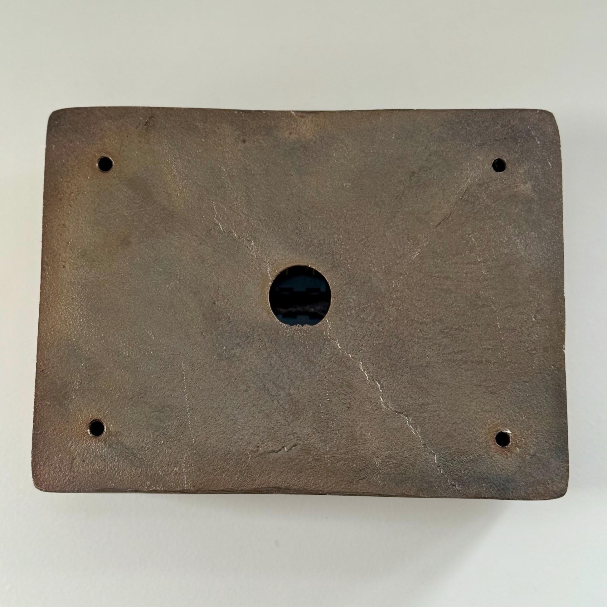 6 Gang 2 Way Antique Brass Solid Cast Metal Conduit Bronze Light Switch - Vintage Crabtree Style