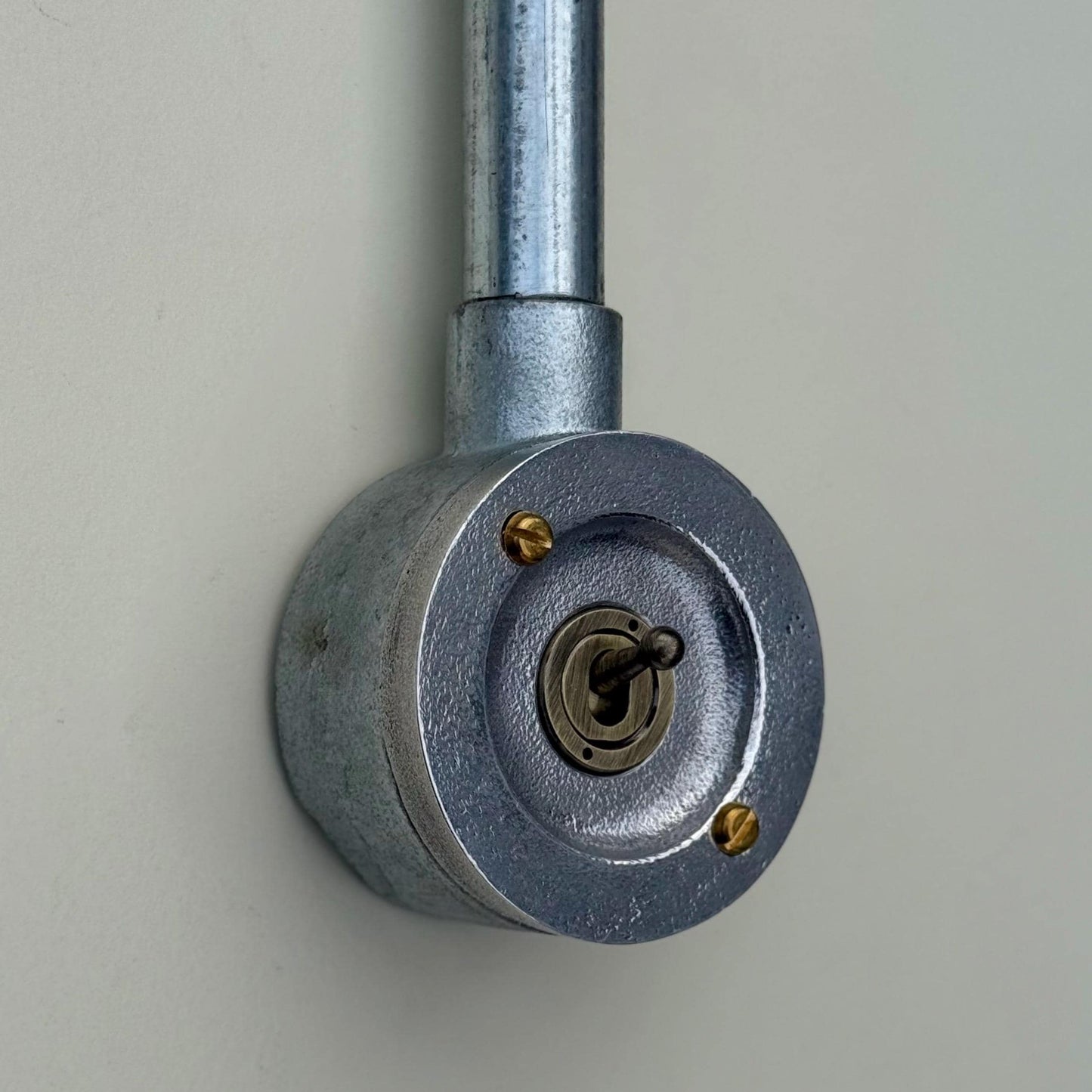 Single Gang Solid Cast Conduit Metal Conduit Light Switch Industrial 2 Way - BS EN Approved Vintage Crabtree