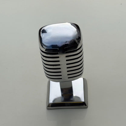 Maxlume - Vintage Microphone Pencil Stand Holder Retro Mic Office Accesories