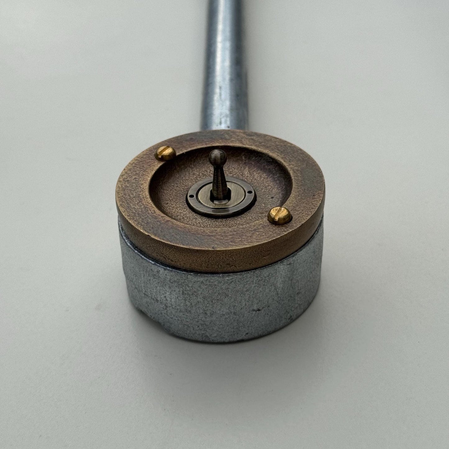 Single Gang Bronze Conduit Metal Light Switch Industrial