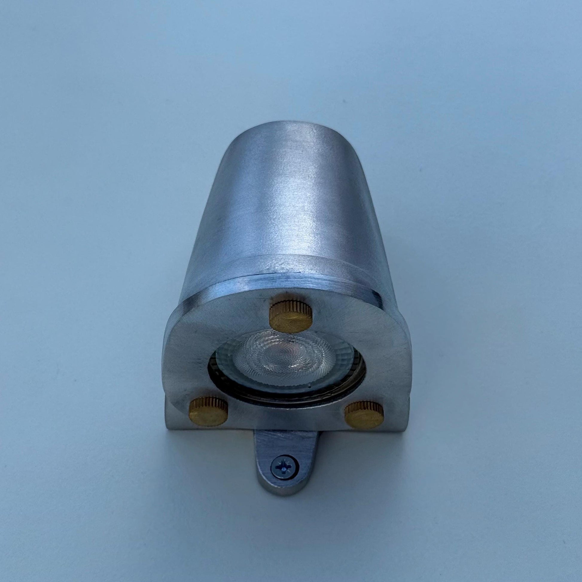 Holt ~ Cast Pewter Outdoor & Bathroom Mast Down Wall Light | 5 Inch