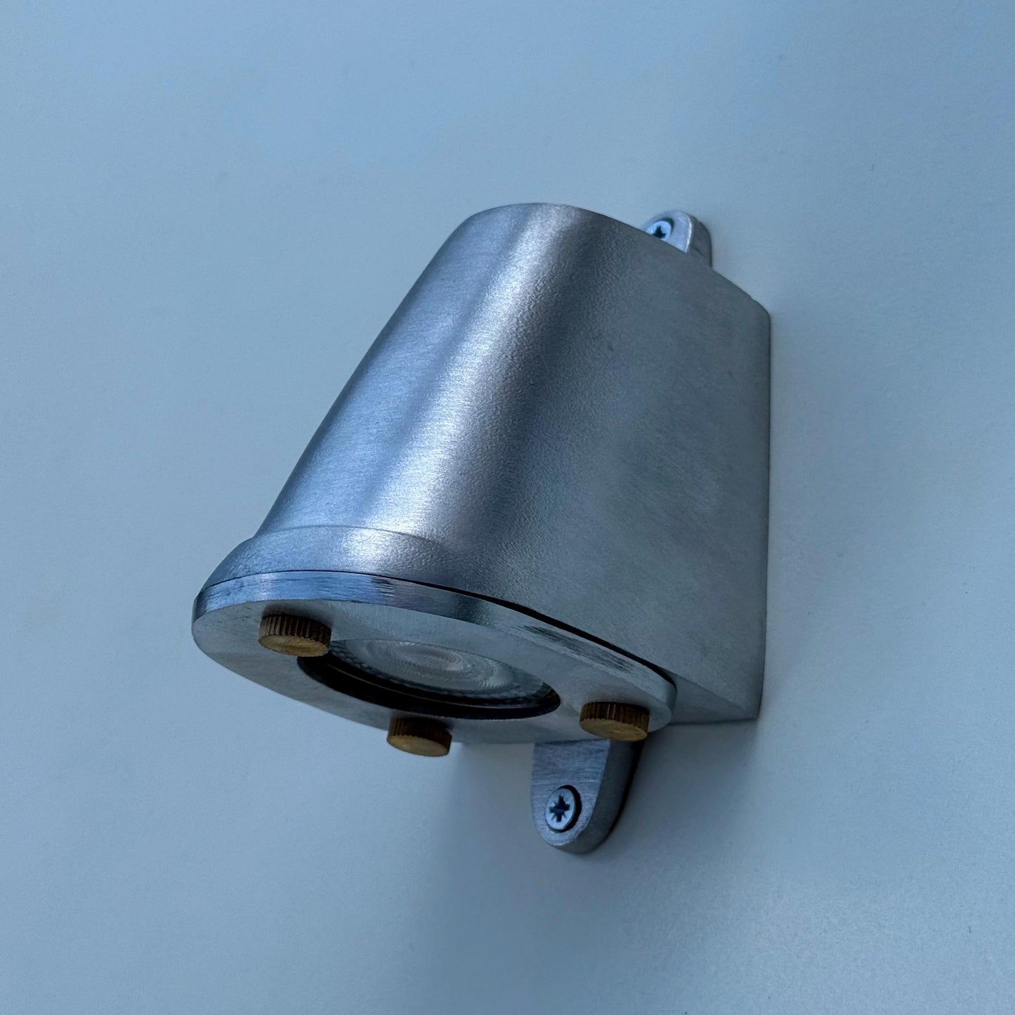Holt ~ Cast Pewter Outdoor & Bathroom Mast Down Wall Light | 5 Inch