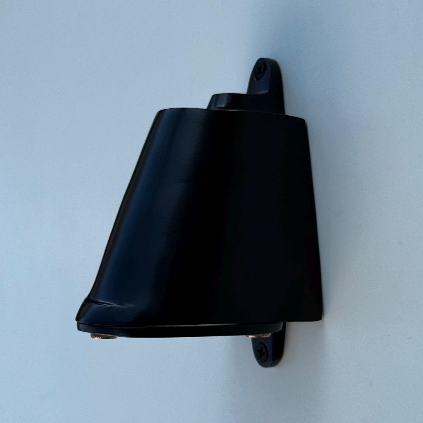 Holt ~ Matt Black Mast Down Wall Light Mains LED Outdoor & Bathroom