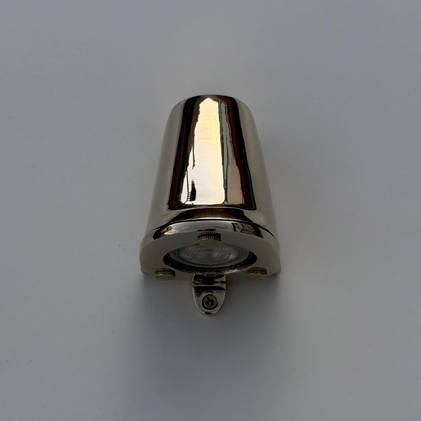 Holt ~ Solid Brass Wall Light ~ Outdoor & Bathroom Mast Down ~ 5 Inch