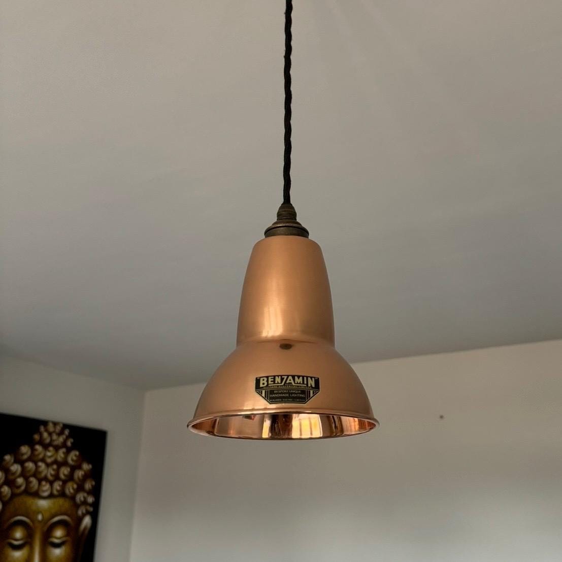 Alby - Solid Copper Lampshade Pendant Set Light - 6 Inch