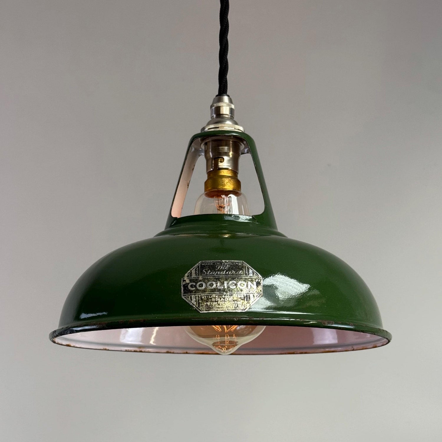 Green Genuine Coolicon 1933 Lampshade Pendant Light