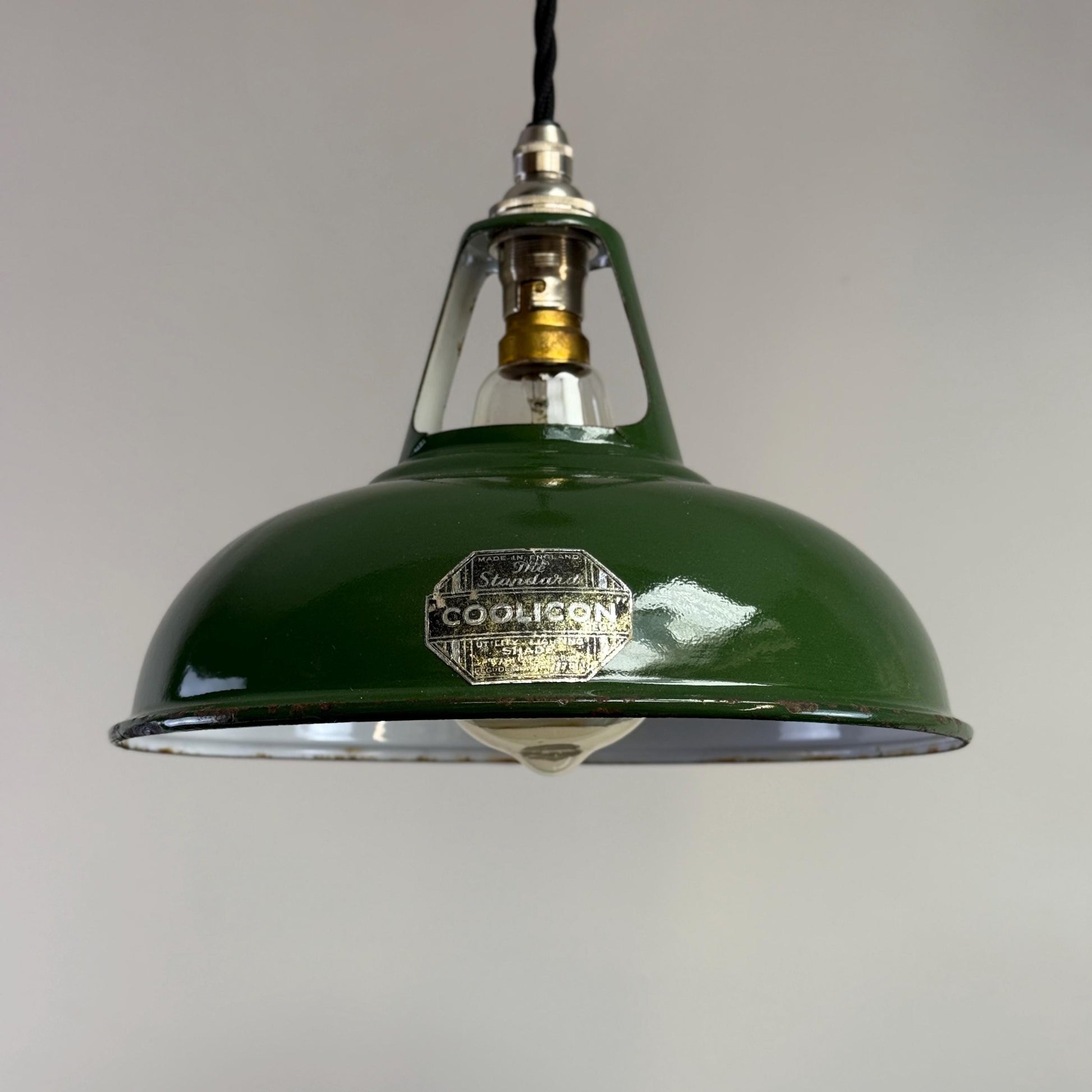 Green Genuine Coolicon 1933 Lampshade Pendant Light