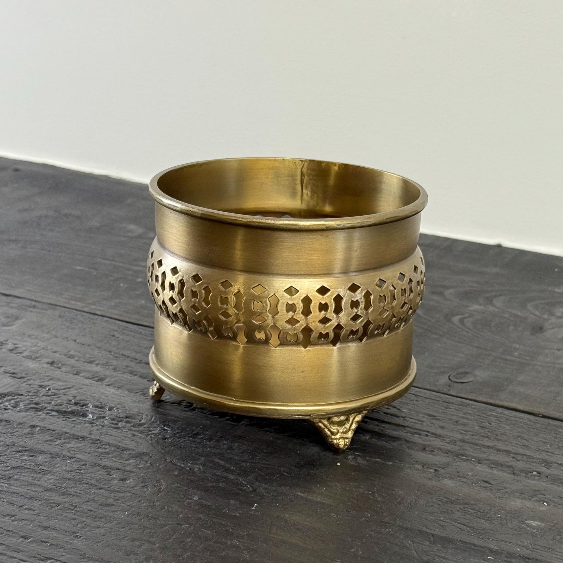 Luxury Vintage Antique Brass Wine Holder Ornante Bottle Stand Barware