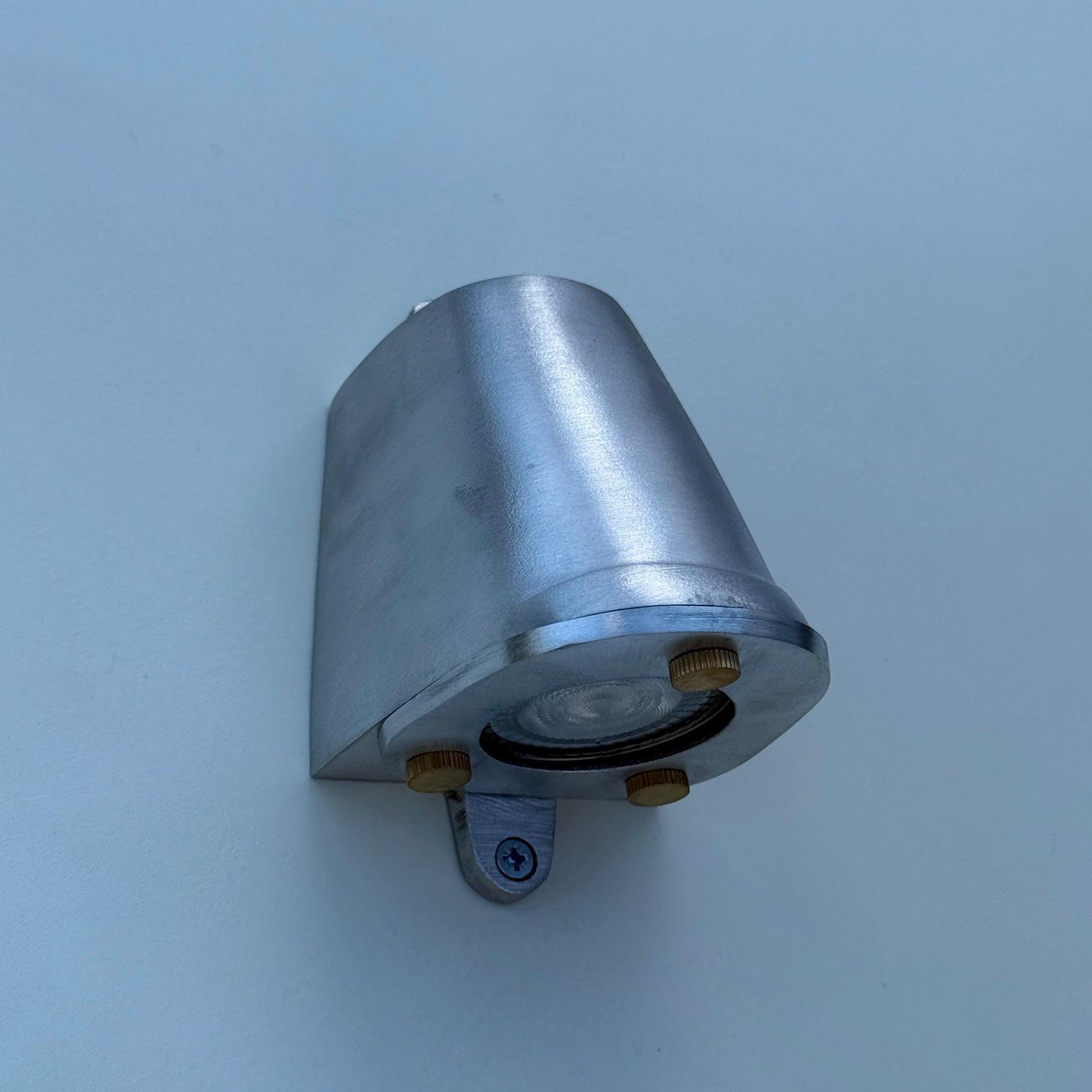 Holt ~ Cast Pewter Outdoor & Bathroom Mast Down Wall Light | 5 Inch