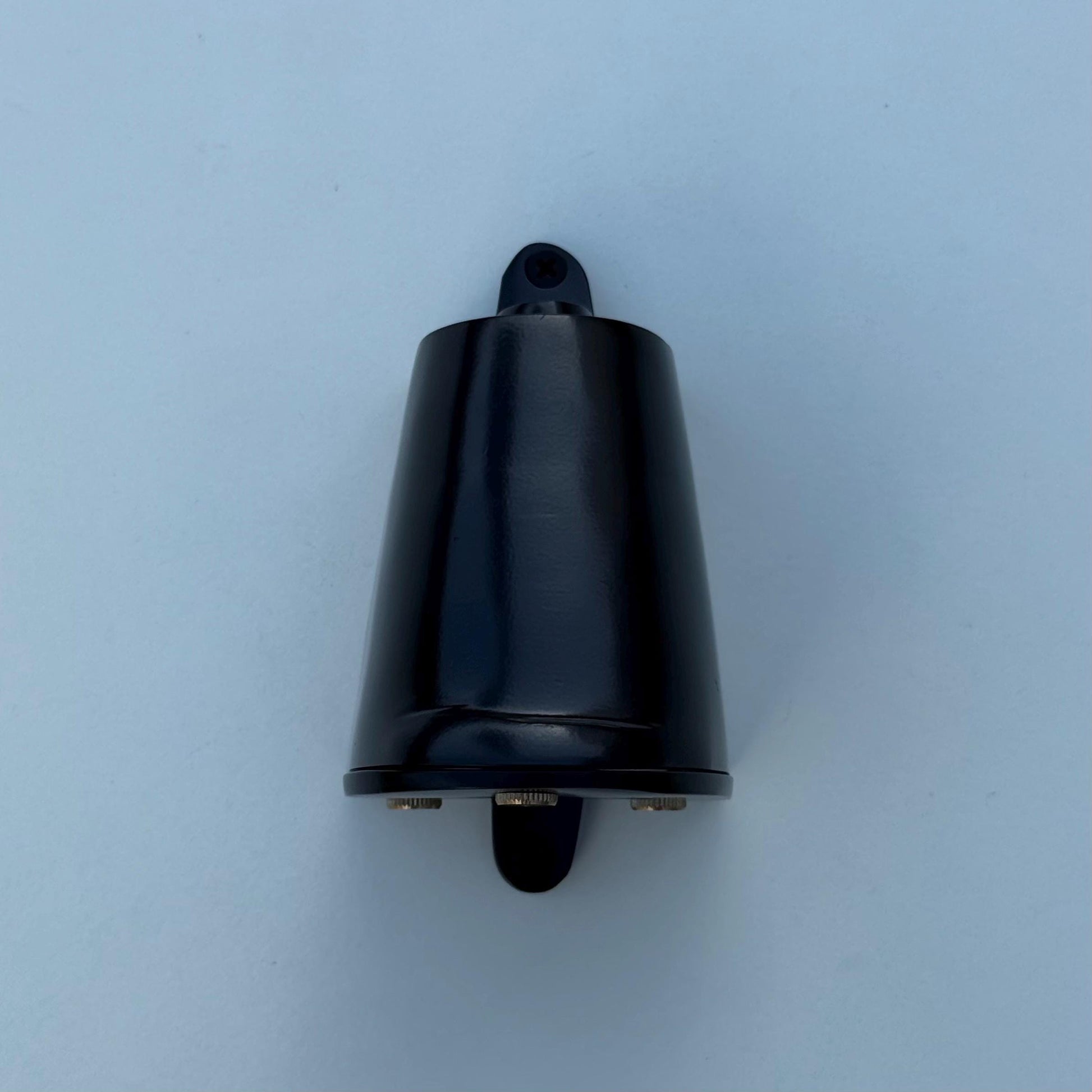 Holt ~ Matt Black Outdoor & Bathroom Mast Down Light Cast | 5 Inch
