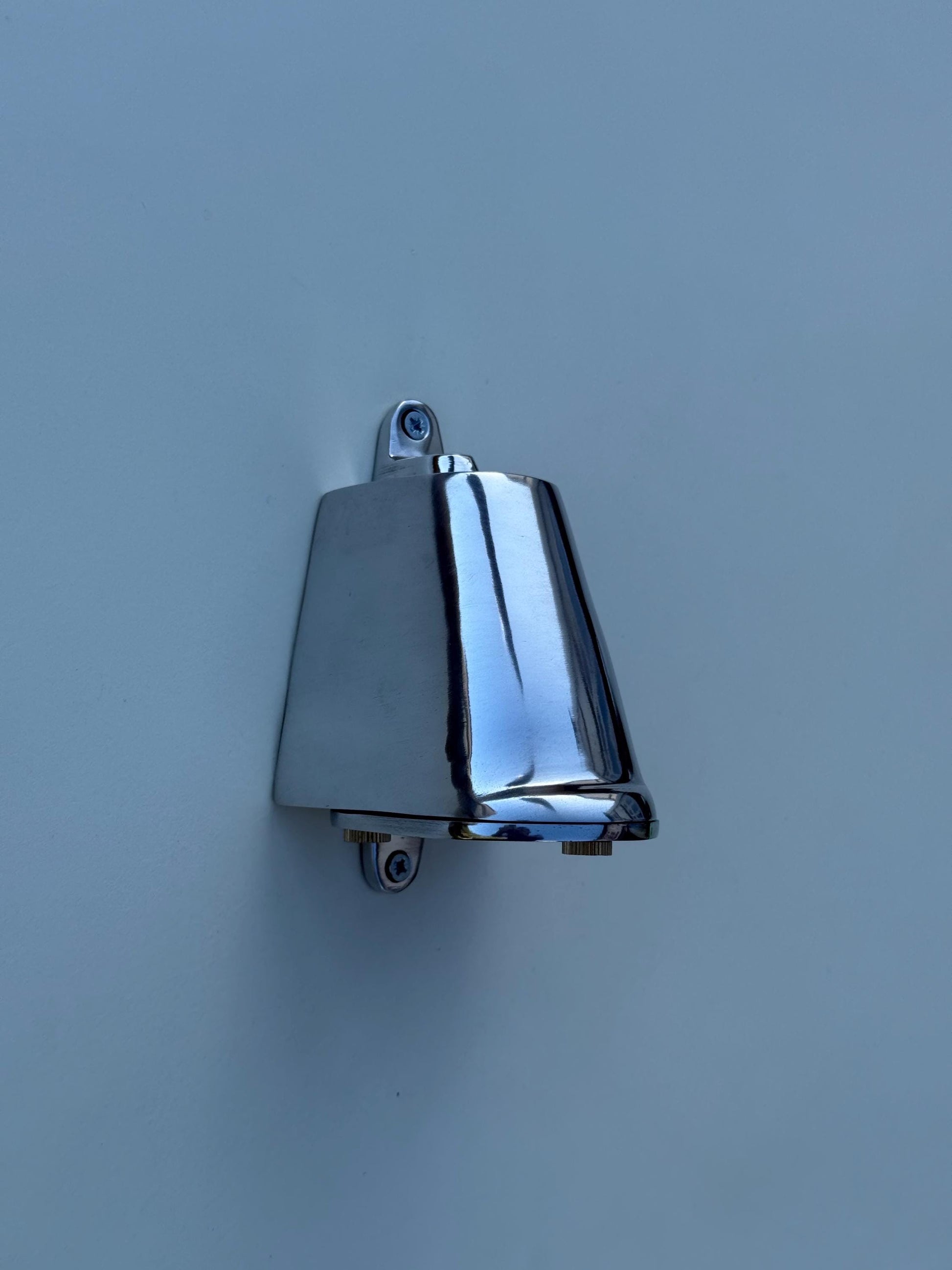 Holt ~ Polished Aluminium | Mast Down Light Industrial Ship Sconce Marine Bulkhead Hand Crafted Wall Nautical Passage Way Philips 3.8W LED