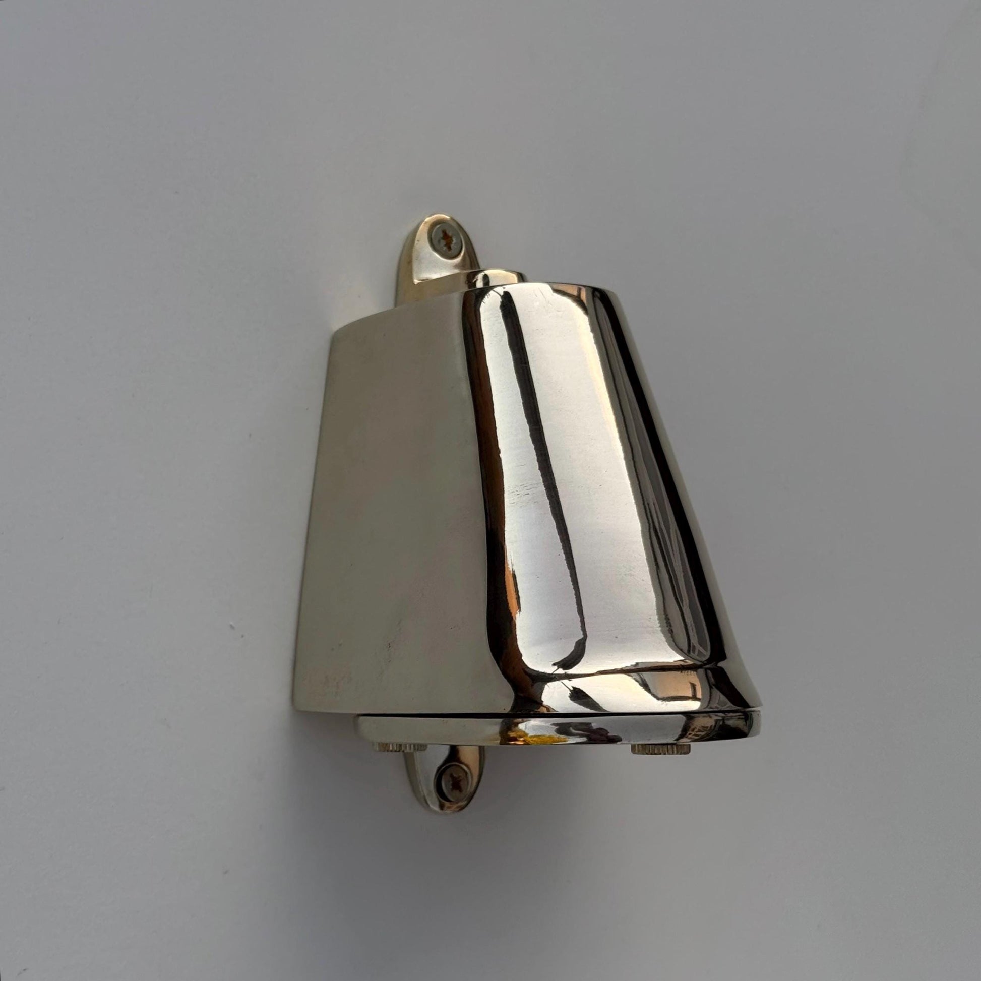 Holt ~ Solid Brass Wall Light ~ Outdoor & Bathroom Mast Down ~ 5 Inch