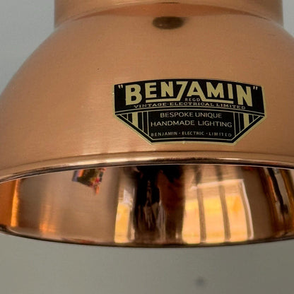 Alby - Solid Copper Lampshade Pendant Set Light - 6 Inch