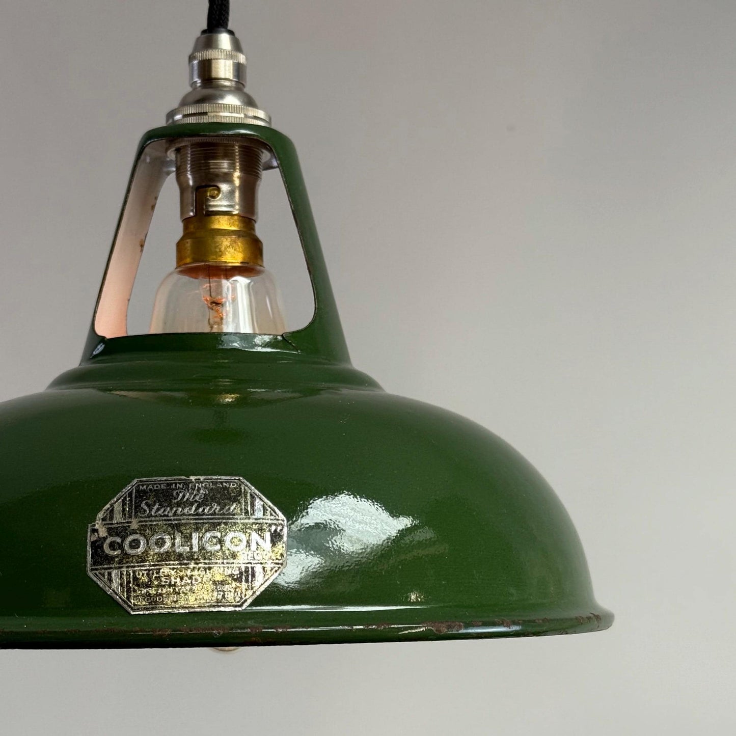 Green Genuine Coolicon 1933 Lampshade Pendant Light