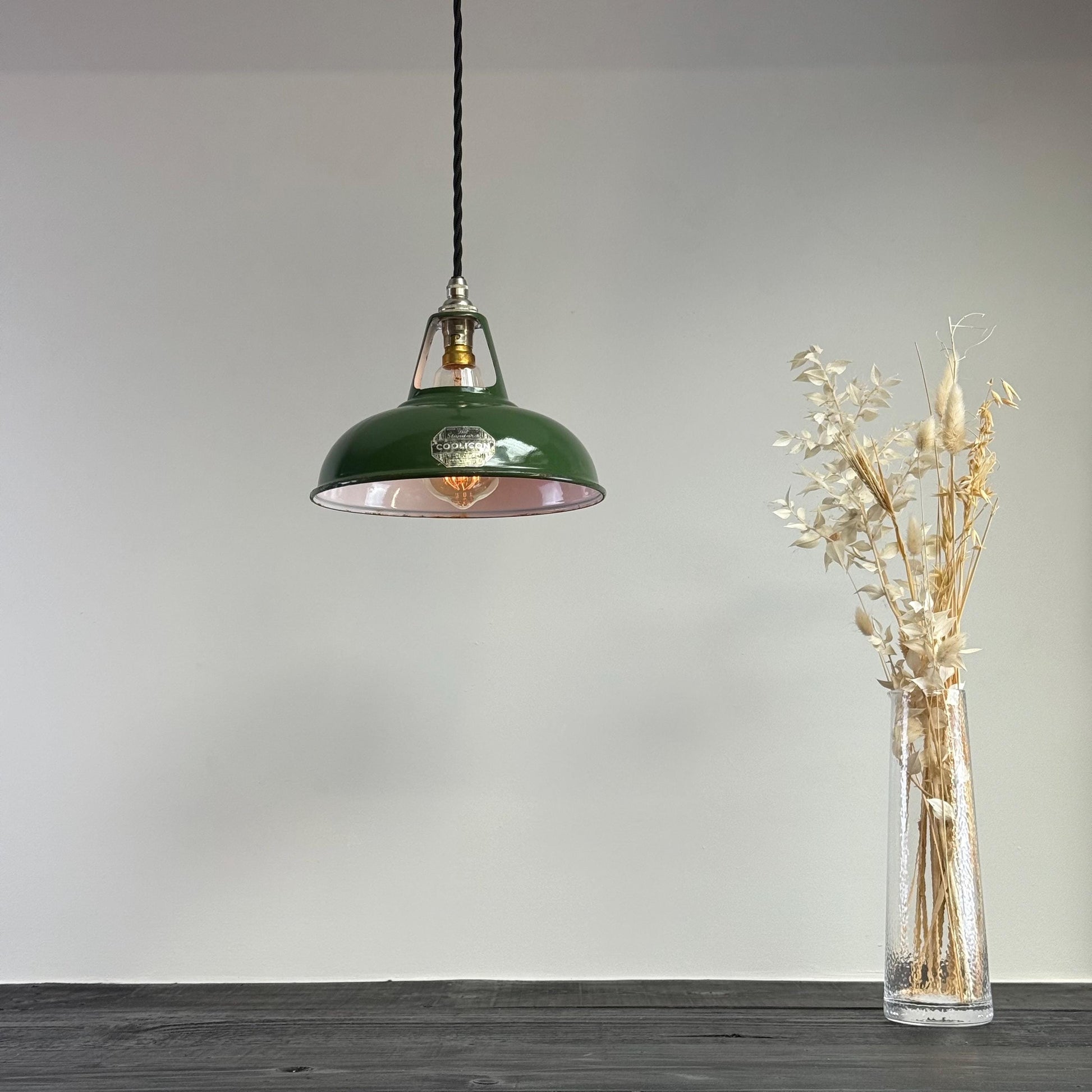 Green Genuine Coolicon 1933 Lampshade Pendant Light