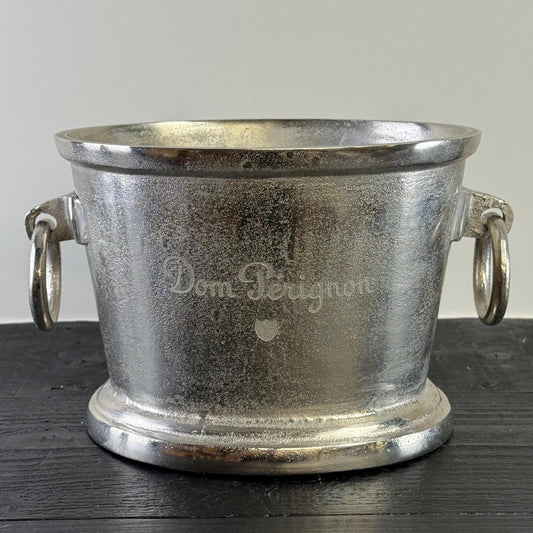Dom Perignon Great Gatsby ~ Solid Cast Engraved Champagne Large Ice Bucket | Wine Cooler Bath