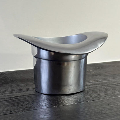 Top Hat ~ Solid Cast Champagne Ice Bucket | Wine Cooler Bath