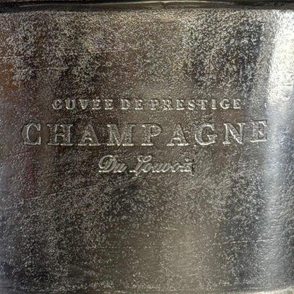 Great Gatsby ~ Solid Cast Engraved Champagne Large Ice Bucket | Wine Cooler Bath