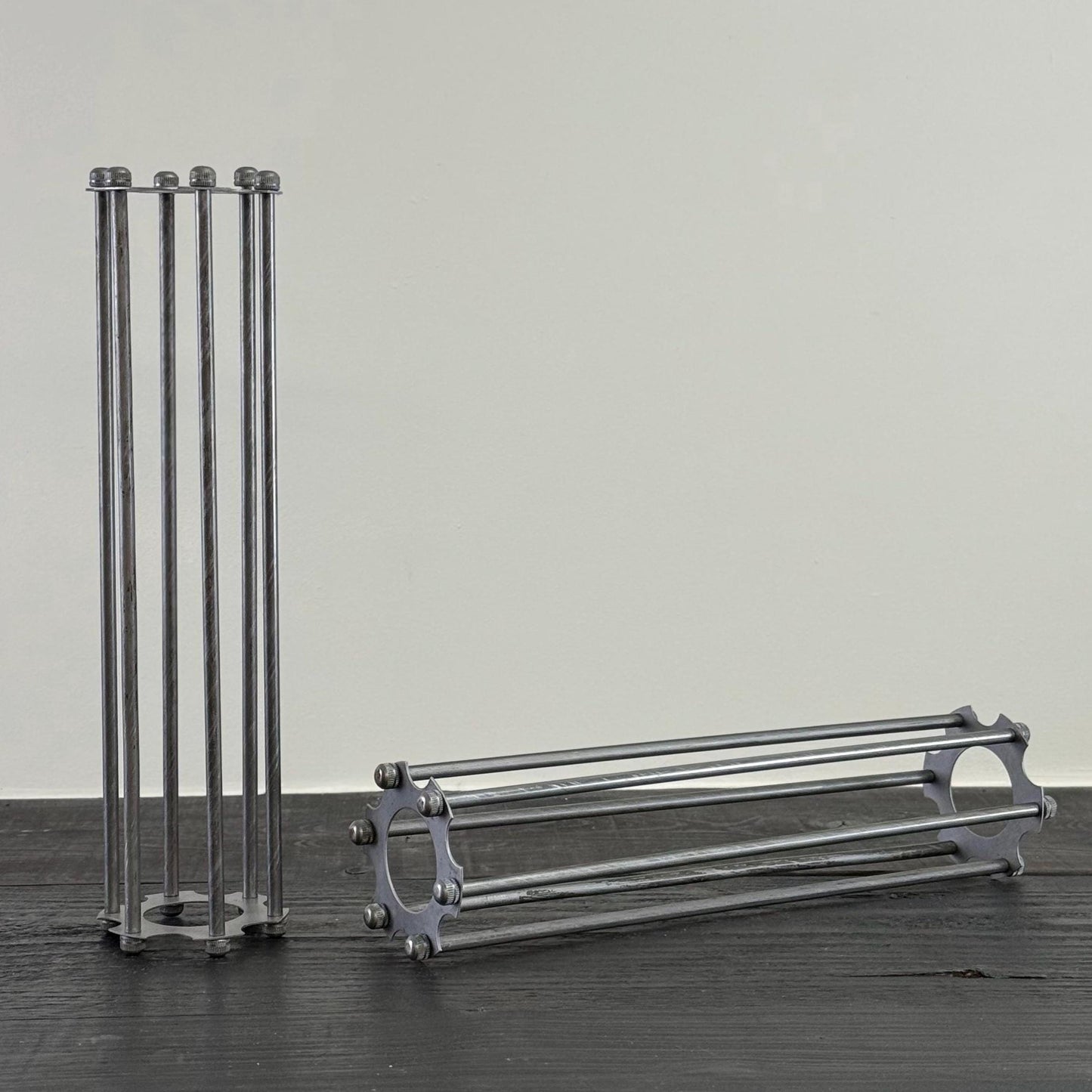 Solid Steel Cage Lampshade | Pendant Set Light ~ 12.5 Inches