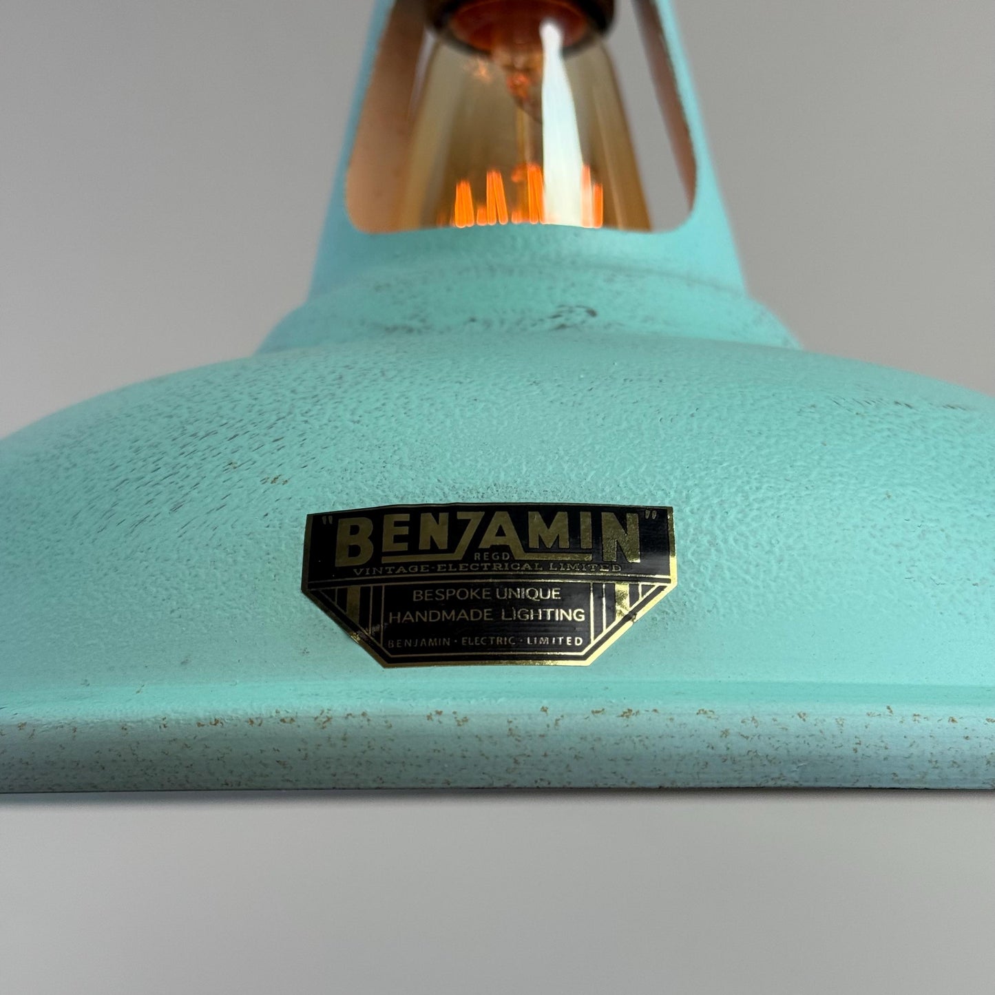 Cawston - Copper Verdigris Patina Finish Slotted Lampshade Pendant Ceiling Light - 11 Inch