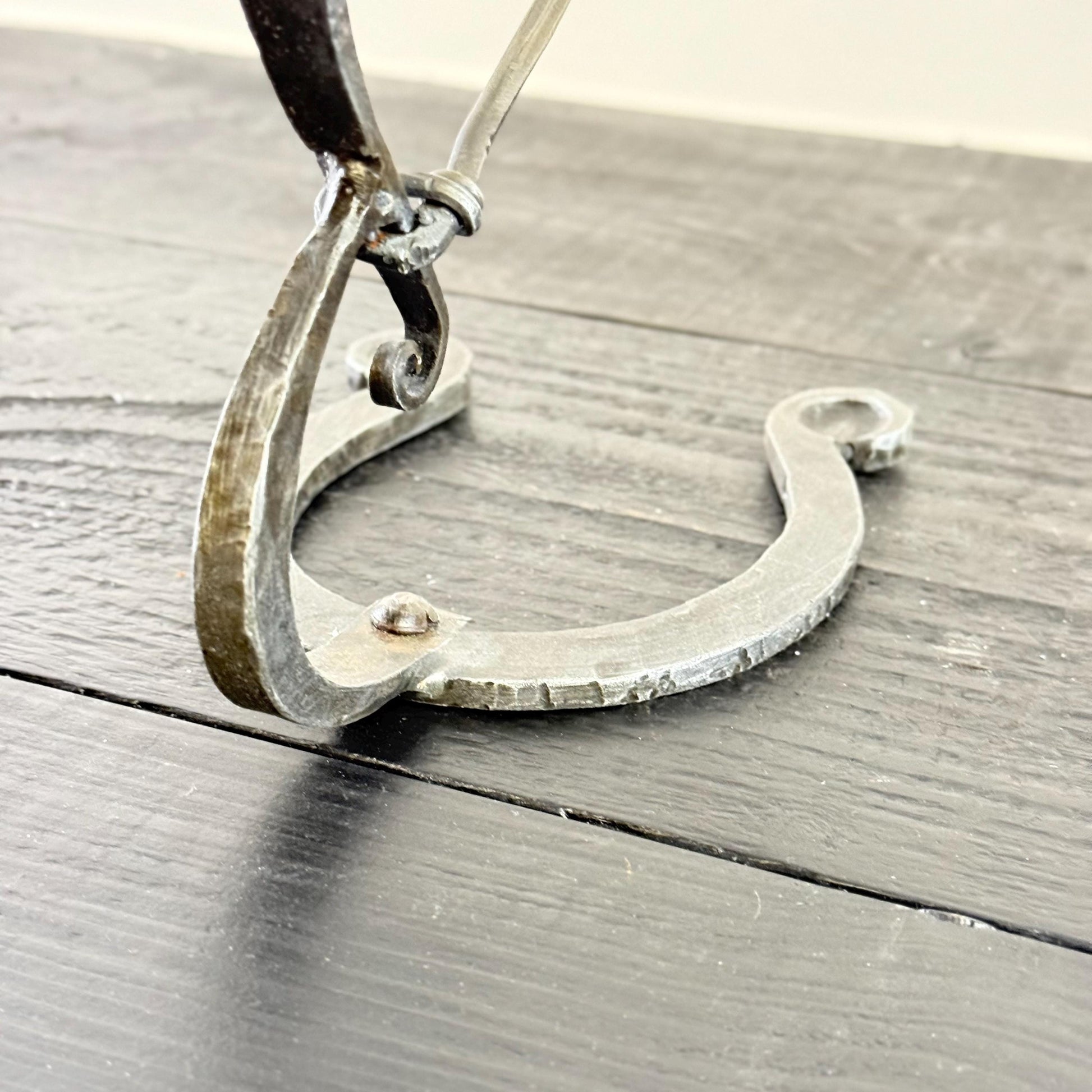 Armillary Arrow Solid Wrought Iron Sculpture