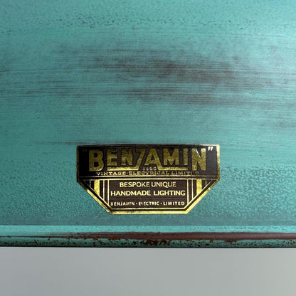 Salthouse XL ~ Verdigris Copper Patina Industrial Shade Light ~ 14.5 Inch