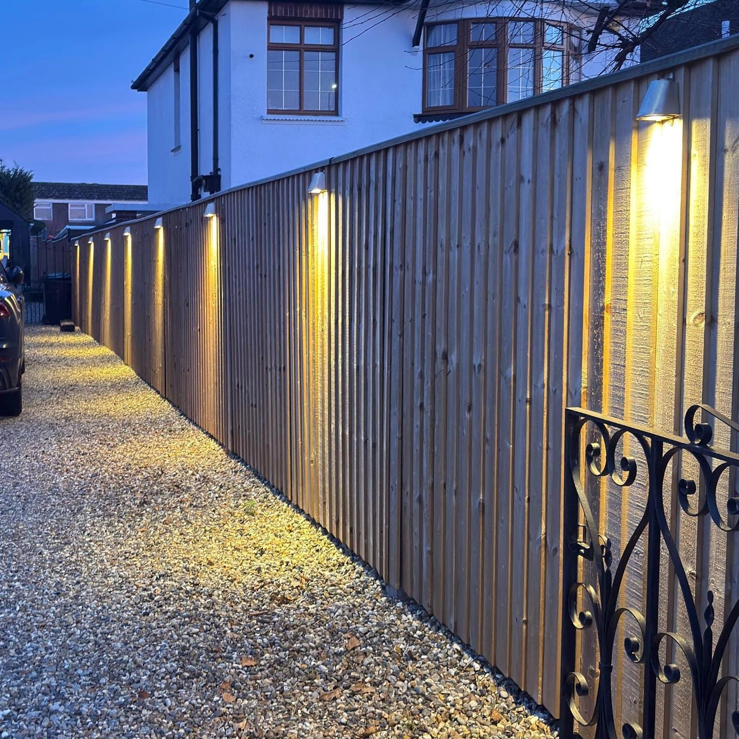 Holt ~ Solid Raw Brass Mast Down Wall Light Outdoor & Bathroom LED Solid Brass | 5 Inch