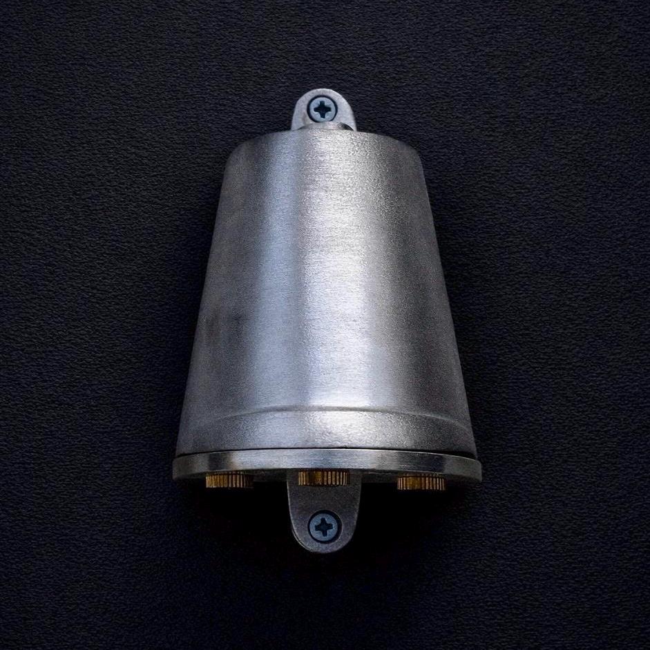 Holt ~ Sandblasted Aluminium Mast Down Light Mains LED Outdoor & Bathroom