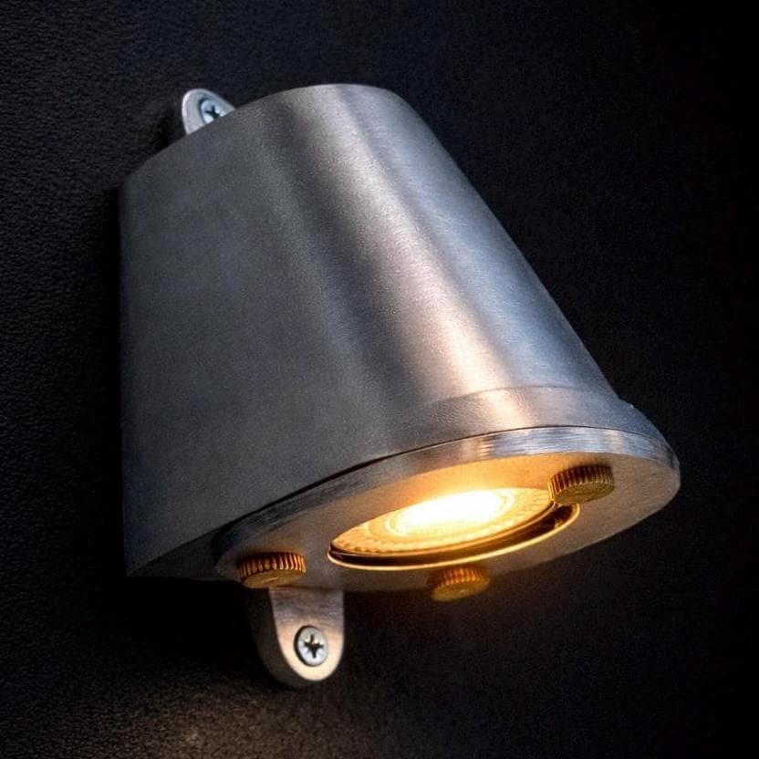 Holt ~ Cast Pewter Outdoor & Bathroom Mast Down Light | 5 Inch