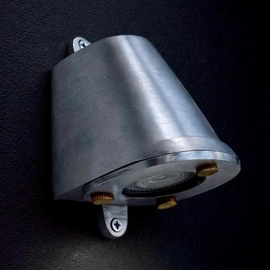 Holt ~ Cast Pewter Outdoor & Bathroom Mast Down Light | 5 Inch