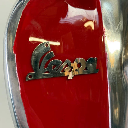 Red Scooter Table Lamp Vintage Style Bedroom Bedside Light