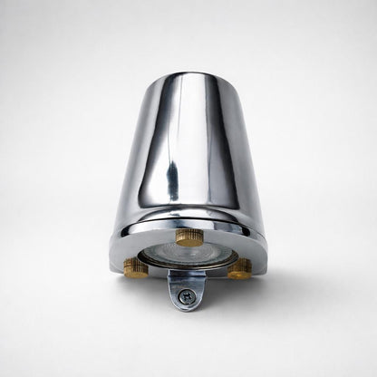 Holt ~ Polished Cast Aluminium Mast Down Light Nautical Wall Sconce Wall