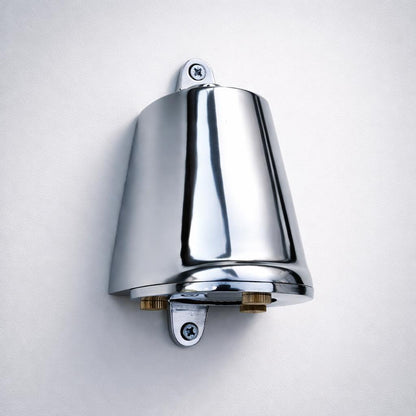 Holt ~ Polished Cast Aluminium Mast Down Light Nautical Wall Sconce Wall