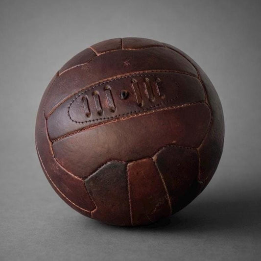 Luxury Vintage Leather Football ~ Decorative Size 5 Ball