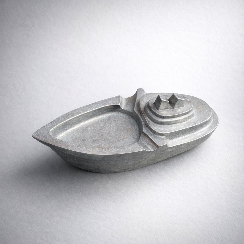 Boat Ocean Yacht Liner Cast Aluminium Ashtray